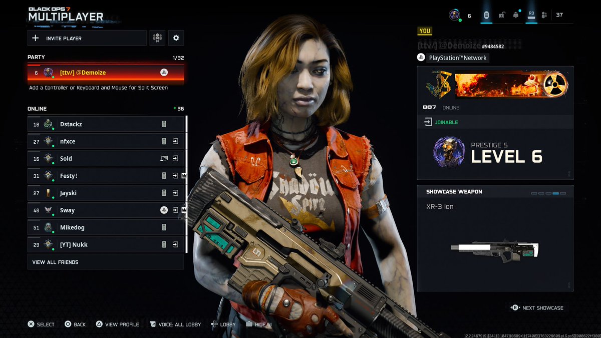 Demoize_'s tweet image. Been slackin #BO7