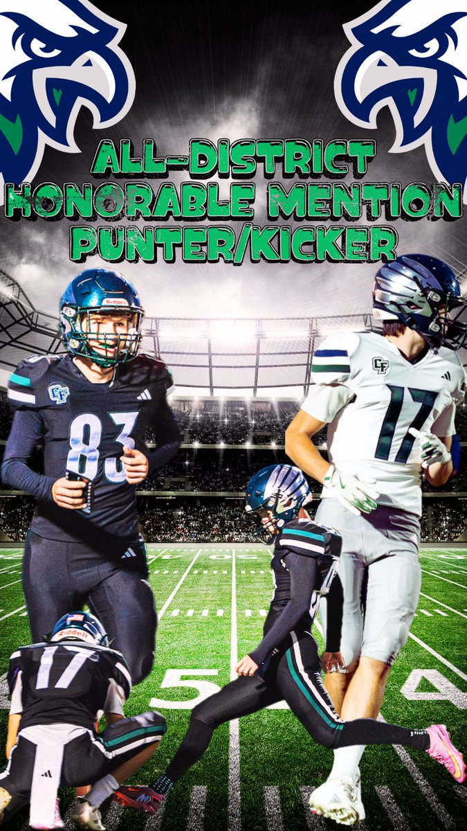 2025-2026 All-District Forge Football Honors!