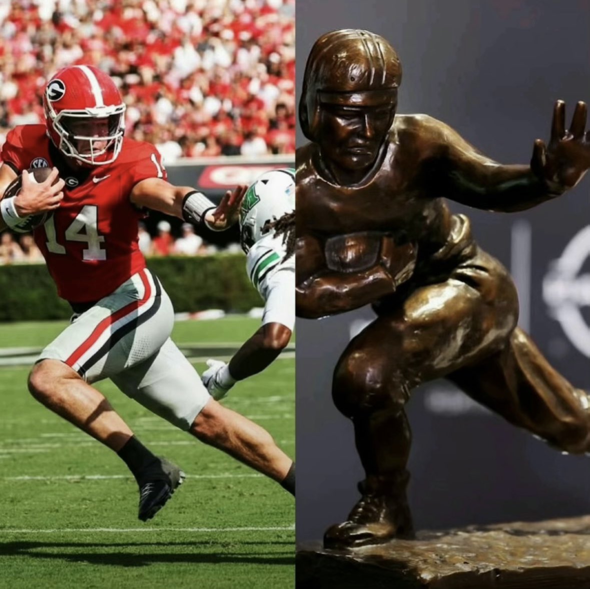 Heisman Gunner right now!!!