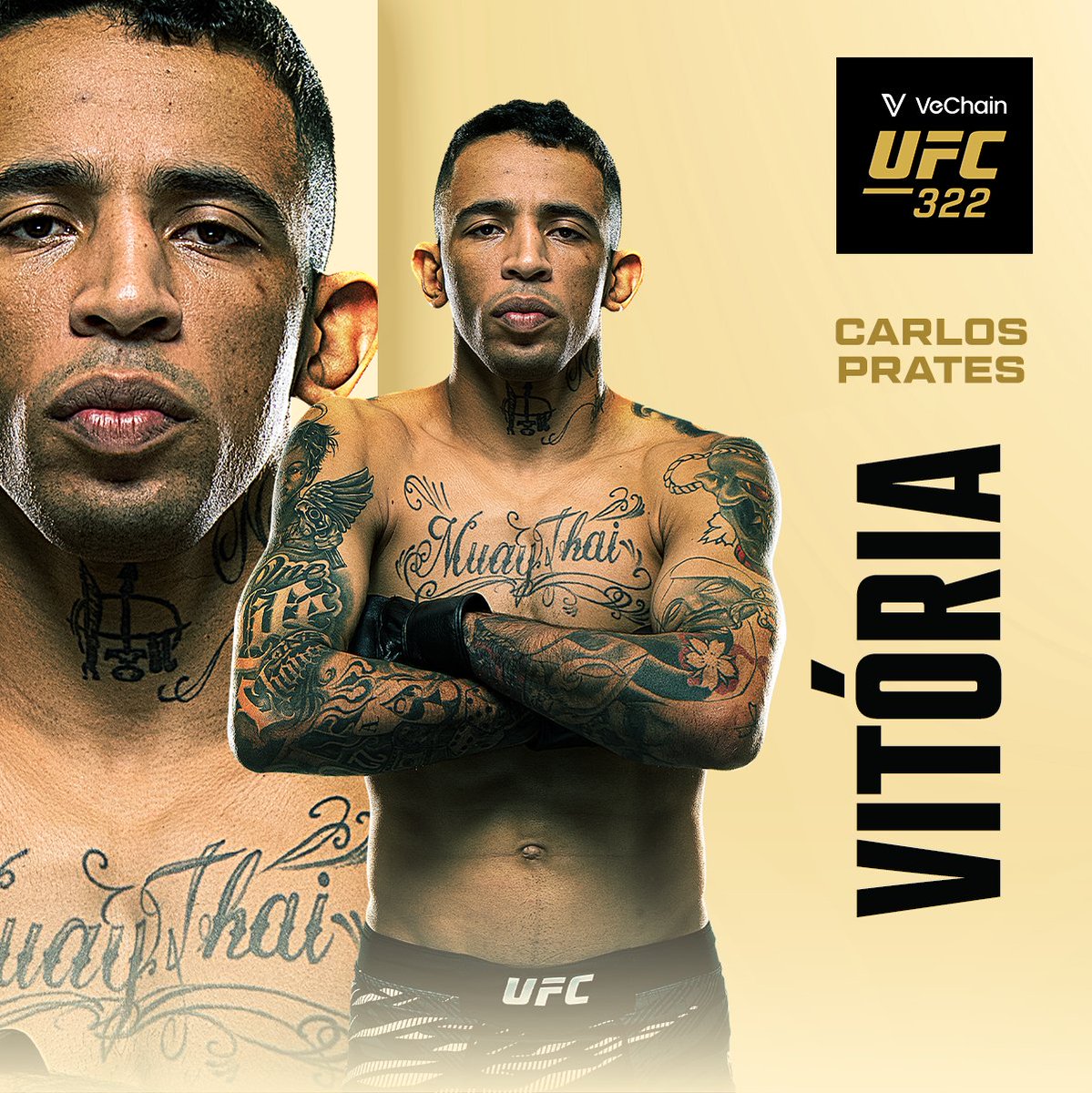 UFCBrasil's tweet image. Que nocaute!!! 🤯

O @TheNightmare170 consegue o nocaute pra cima do ex-campeão Leon Edwards no #VeChain #UFC322!