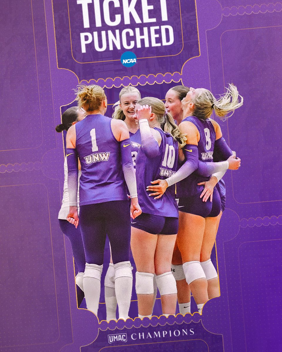 🏆🏐 BACK IN THE DANCE 💃

<a href="/unwvb/">UNW Volleyball</a> held serve at home against UW-Superior to claim its 18th <a href="/umacathletics/">UMAC Athletics</a> Tournament Championship &amp; its 7th in a row!

The Eagles will return to the <a href="/NCAADIII/">NCAA Division III</a> National Tournament for the 14th time &amp; the 5th straight season.

🦅 #CompeteWithPurpose