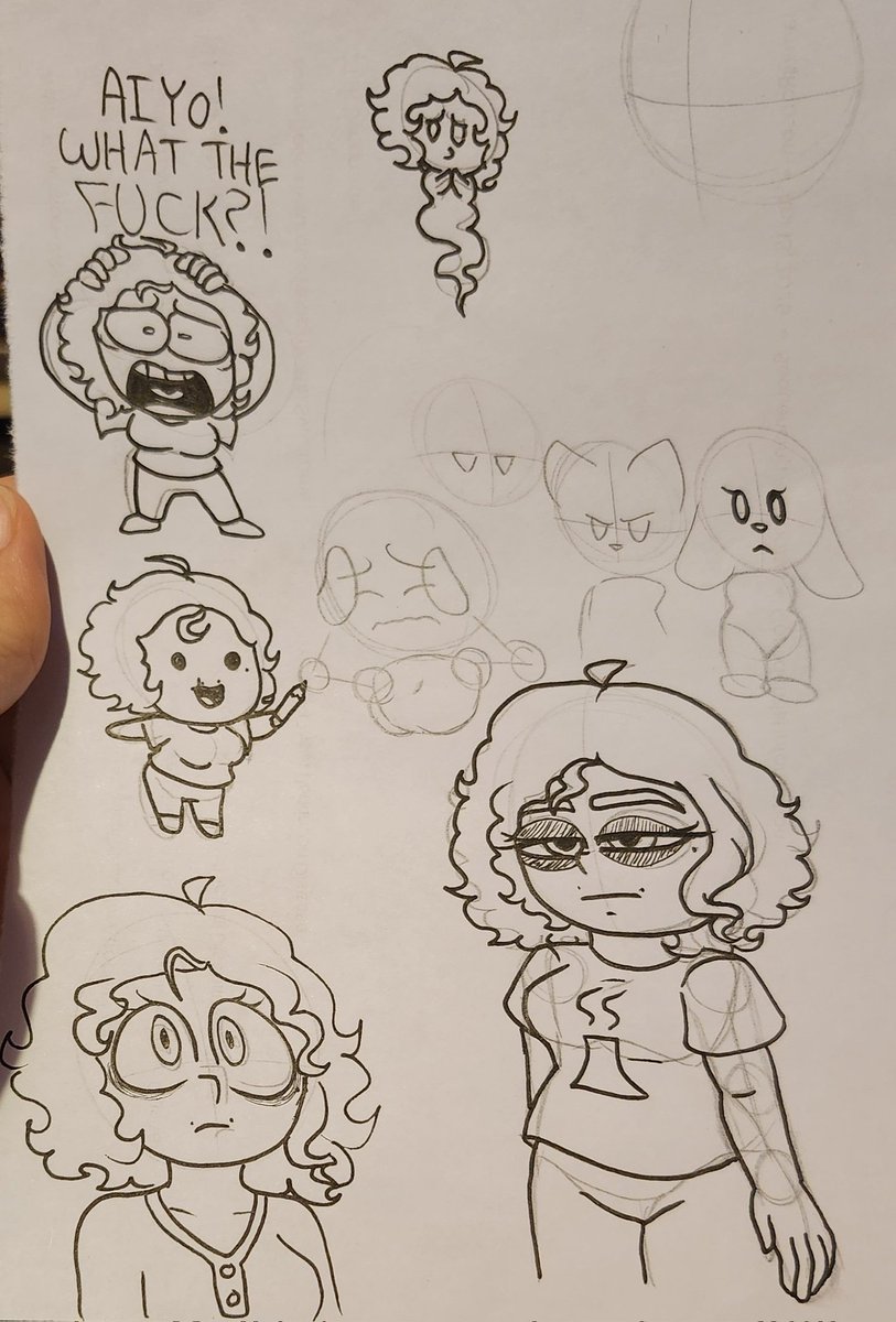 ShayleeRobson's tweet image. Tonight's doodle special:
✨️Toon Shaylee✨️
#traditionalart #autisticwoman #autismacceptance #characture