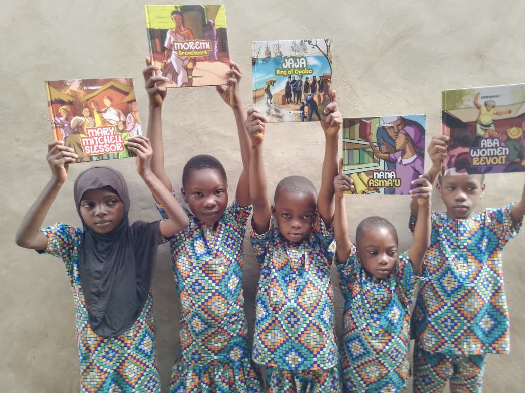 Kidsandteensngo's tweet photo. #ReadingAgainstIntolerance #ToleranceDay #10MillionBooksDrive #NigeriaHeritageSeries
#ibifoundation #abachi #abookachildinitiative #toleranceday2025 https://t.co/rBHGwGjJfG