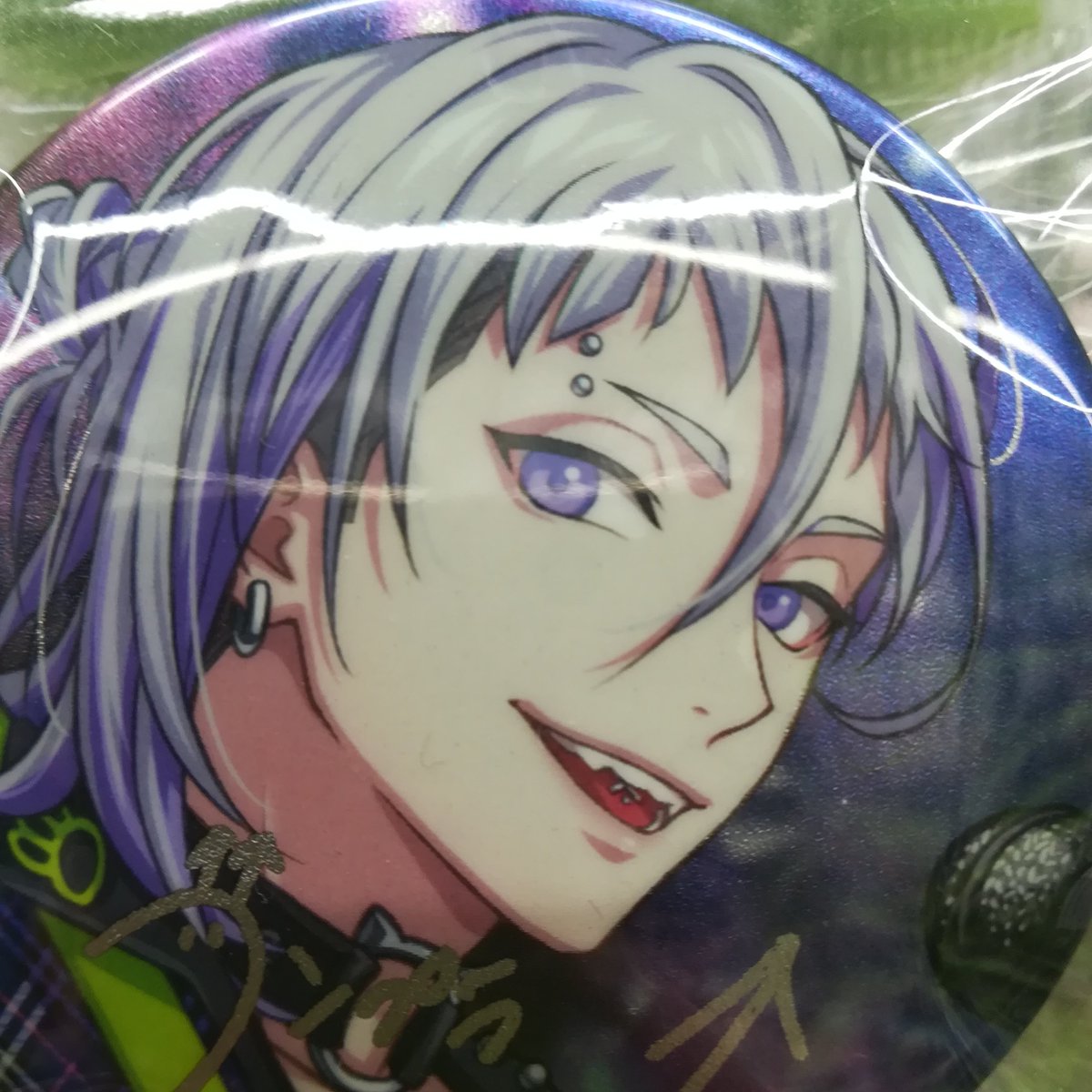 商品紹介】 『Paradox Live』 棗リュウさんの等身缶バッジのご紹介です