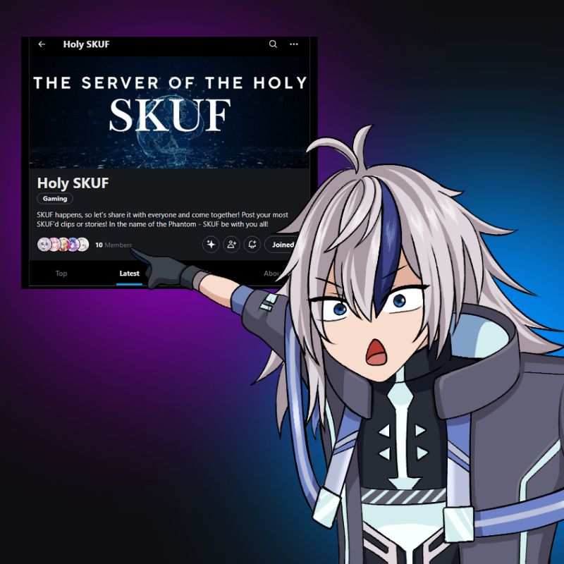 NikulasWraith's tweet image. So I made this just for fun, and it&apos;s gaining some traction! 

So many followers of the SKUF! What are you waiting for, you know you wanna join!

#VtuberSKUF #Vtubers