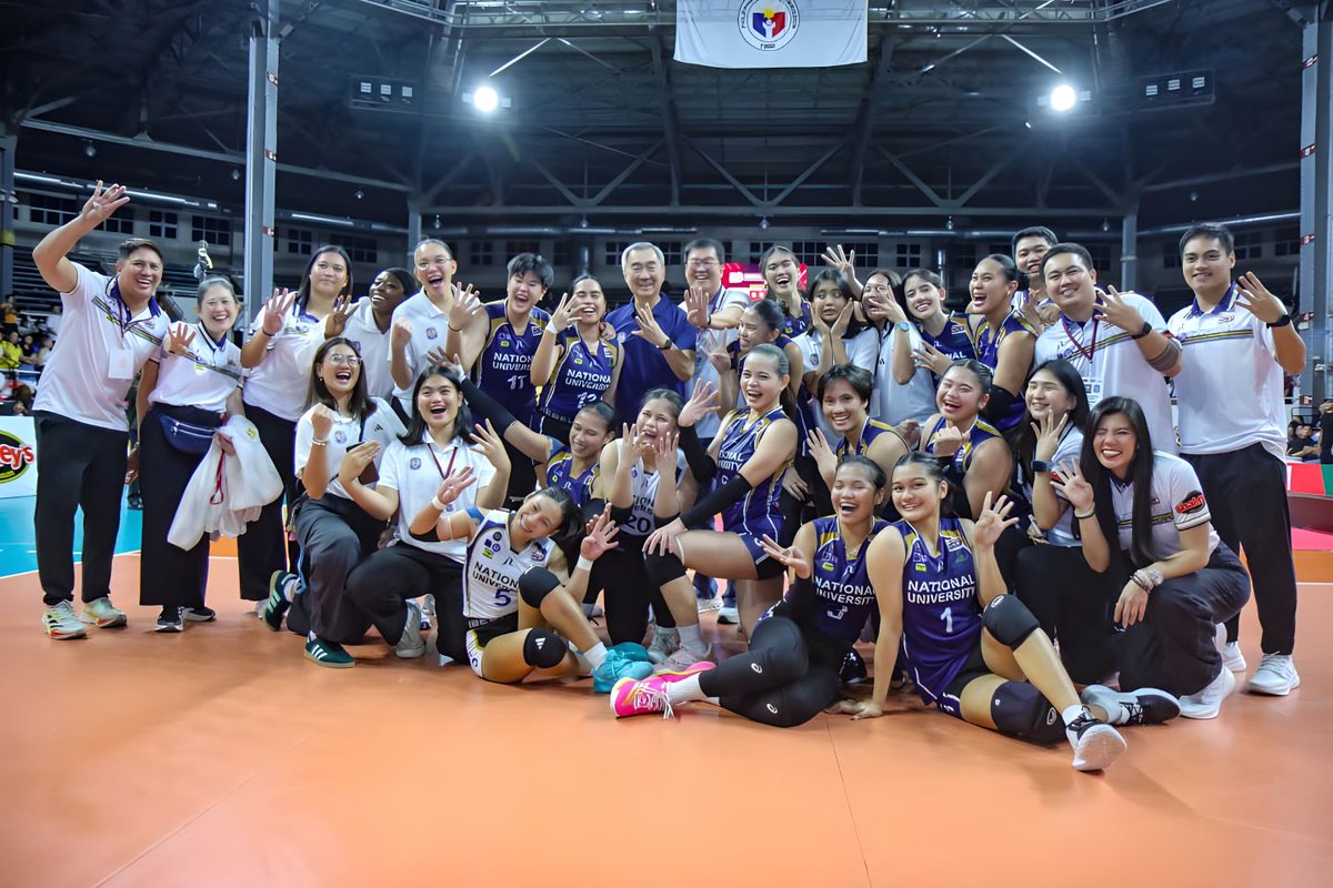 tiebreakertimes's tweet photo. Lams Lamina and NU completed a four-peat in the #SSL2025 Preseason Unity Cup with a thrilling five-set victory over UST
#ReadMore ๐ https://t.co/PhzcPaKTTF
๐ธ Roman Prospero/SSL https://t.co/NG0Y7sDm2d
