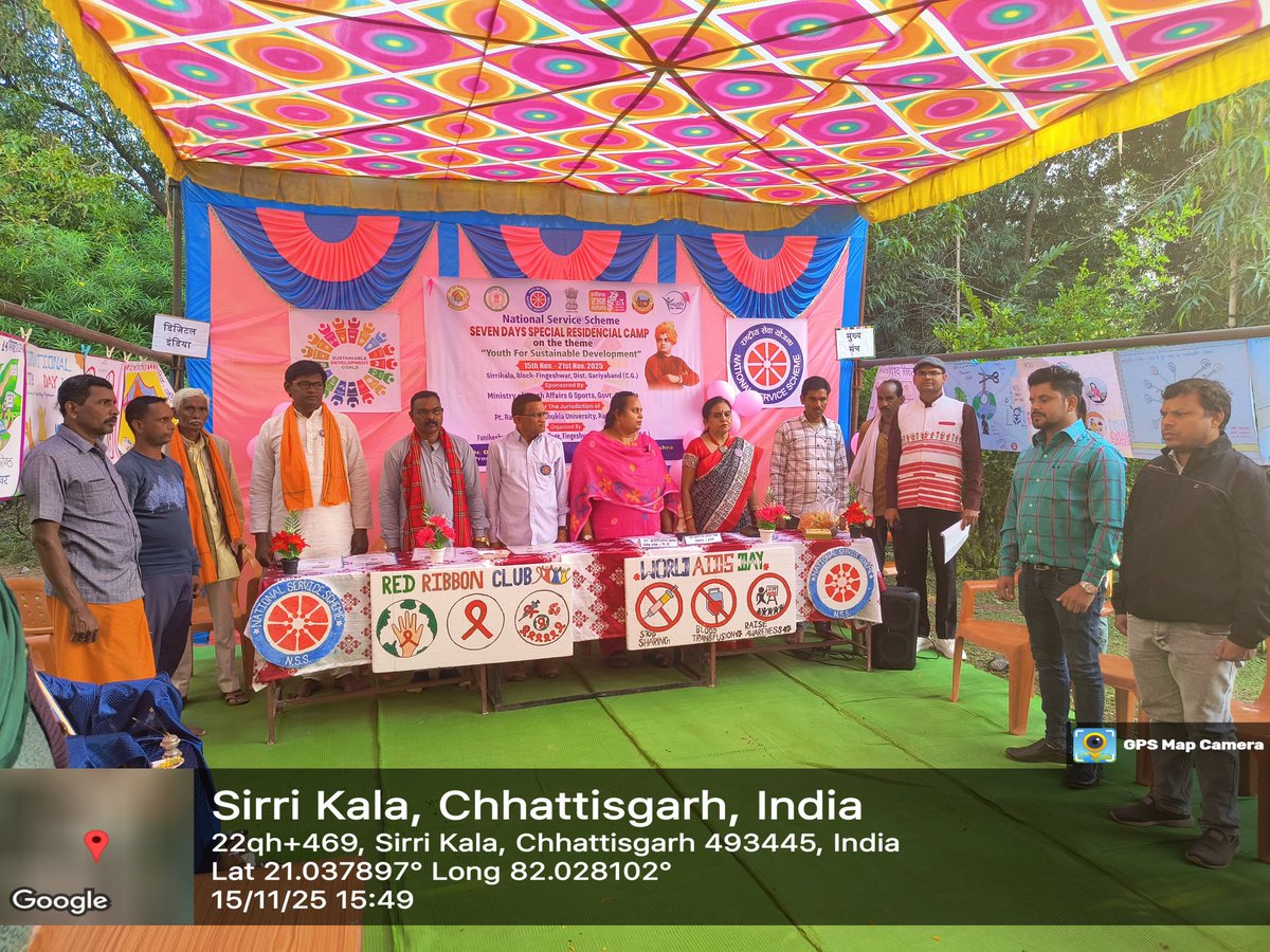 DBNSSPO's tweet image. 07days NSS SPECIAL Campaign 
&quot;YOUTH FOR SUSTAINABLE DEVELOPMENT&quot;
1st Days 
Some Glimpses_02