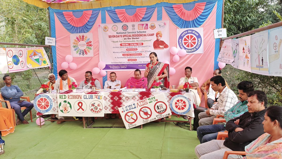 DBNSSPO's tweet image. 07days NSS SPECIAL Campaign 
&quot;YOUTH FOR SUSTAINABLE DEVELOPMENT&quot;
1st Days 
Some Glimpses_02