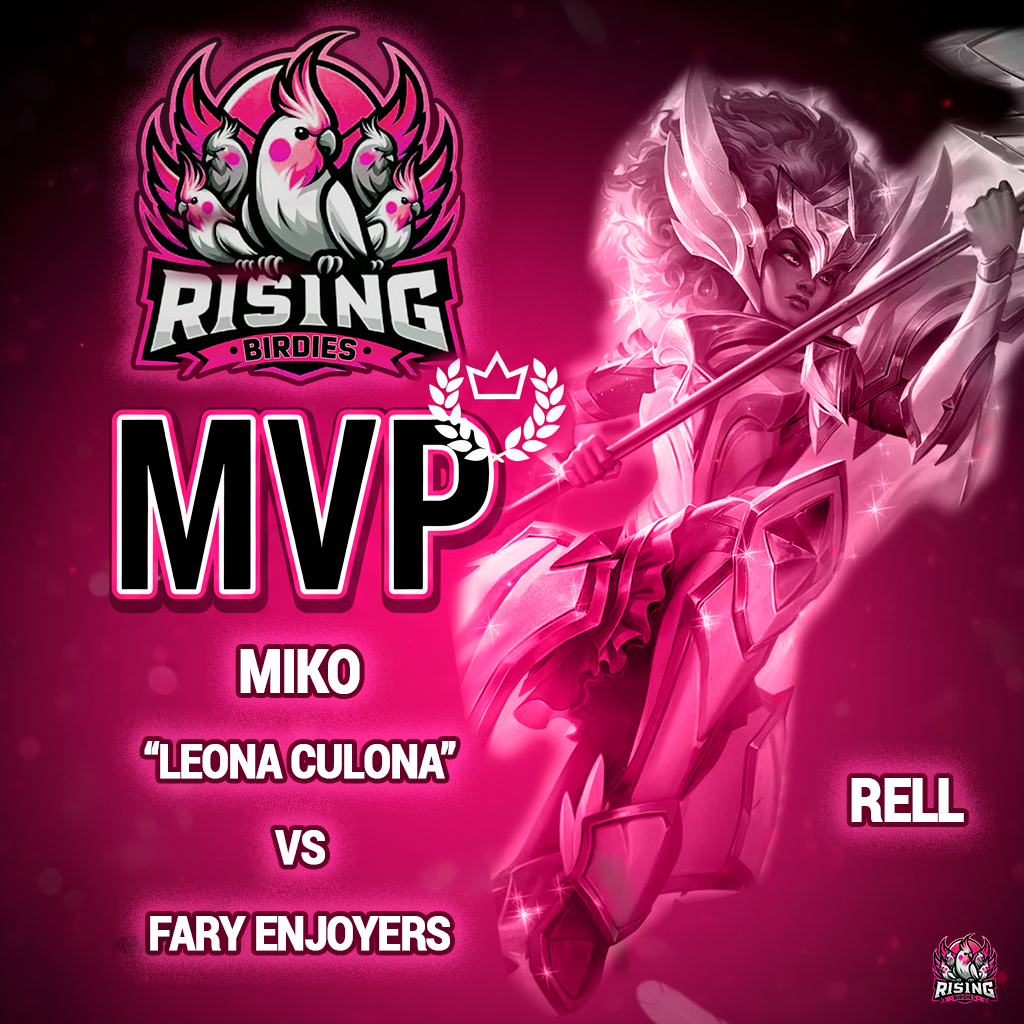 Bueno, nuestros MVP del roster femenino los estrena nuestra soporte, #MikoLeonaCulona
Que rico se mueve mi support, mamá.