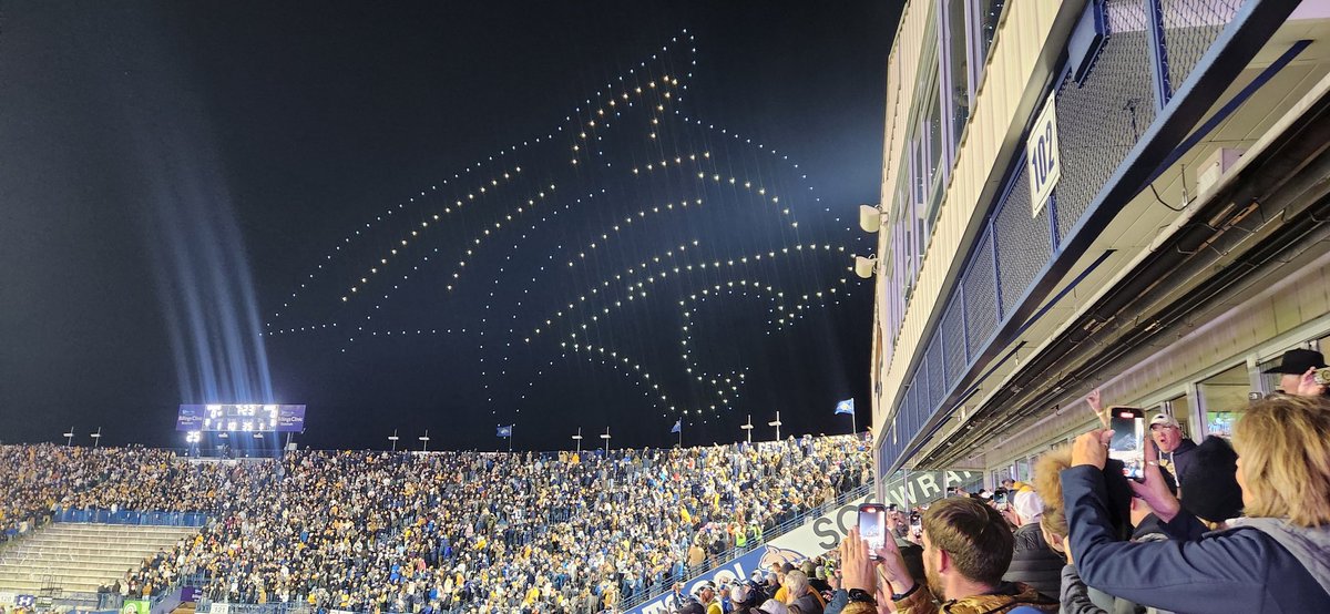 Night game on ESPN 2
Bobcat Stadium.
Bozeman Montana.