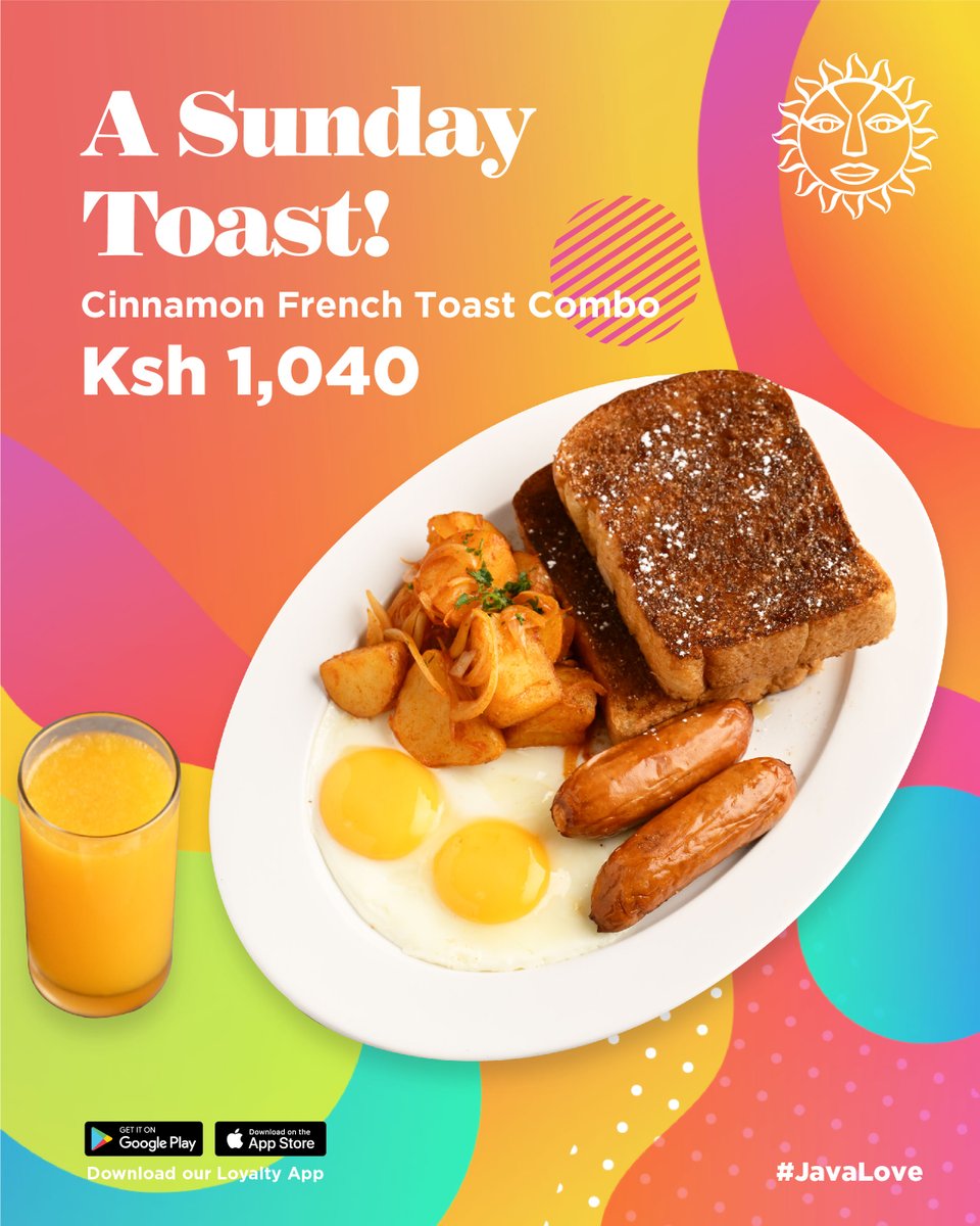 javahouseafrica's tweet image. Sundays are for filling breakfasts in the company of love ones. Order from the November Specials menu or the Guest Chef menu today! #JavaLove