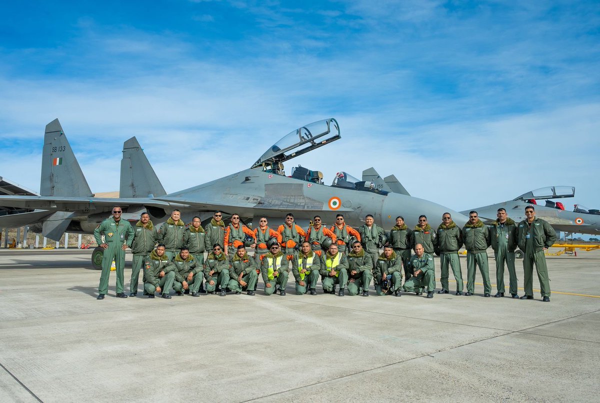 airnewsalerts's tweet image. #IndianAirForce (IAF) to participate in the 8th edition of the bilateral air exercise-Garuda 25 in France from today. 

#IAF to conduct this exercise with the French Air and Space Force (FASF) till November 27.

#Garuda25 #Interoperability #JointExercise #DefenceCooperation…