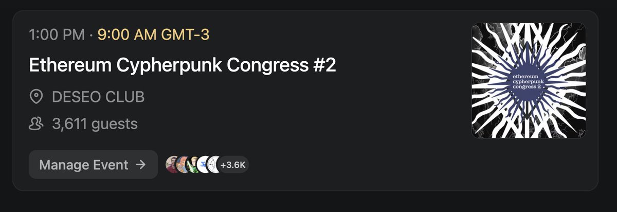 web3privacy's tweet image. 3600 registrations.

Privacy, freedom &amp;amp; decentralisation of power isn&apos;t a niche.

luma.com/u2sw5kpv