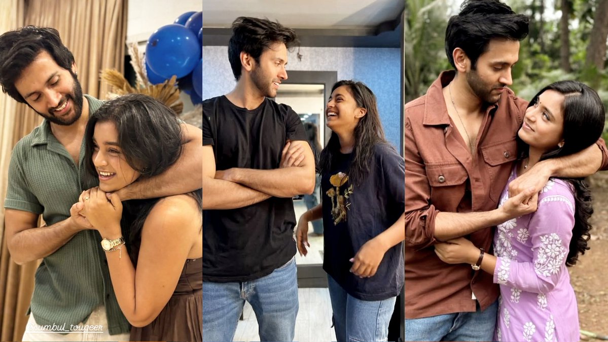 aparnatarakhere's tweet image. Mandatory bestie birthday posts..😍

#SumbulTouqeerKhan 
#MishkatVarma