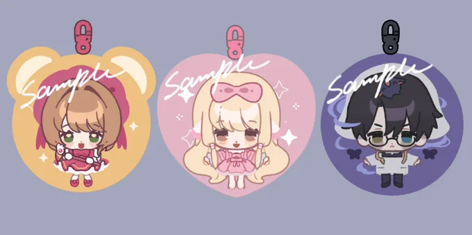 Hehe making some of my fav clamp series as charms