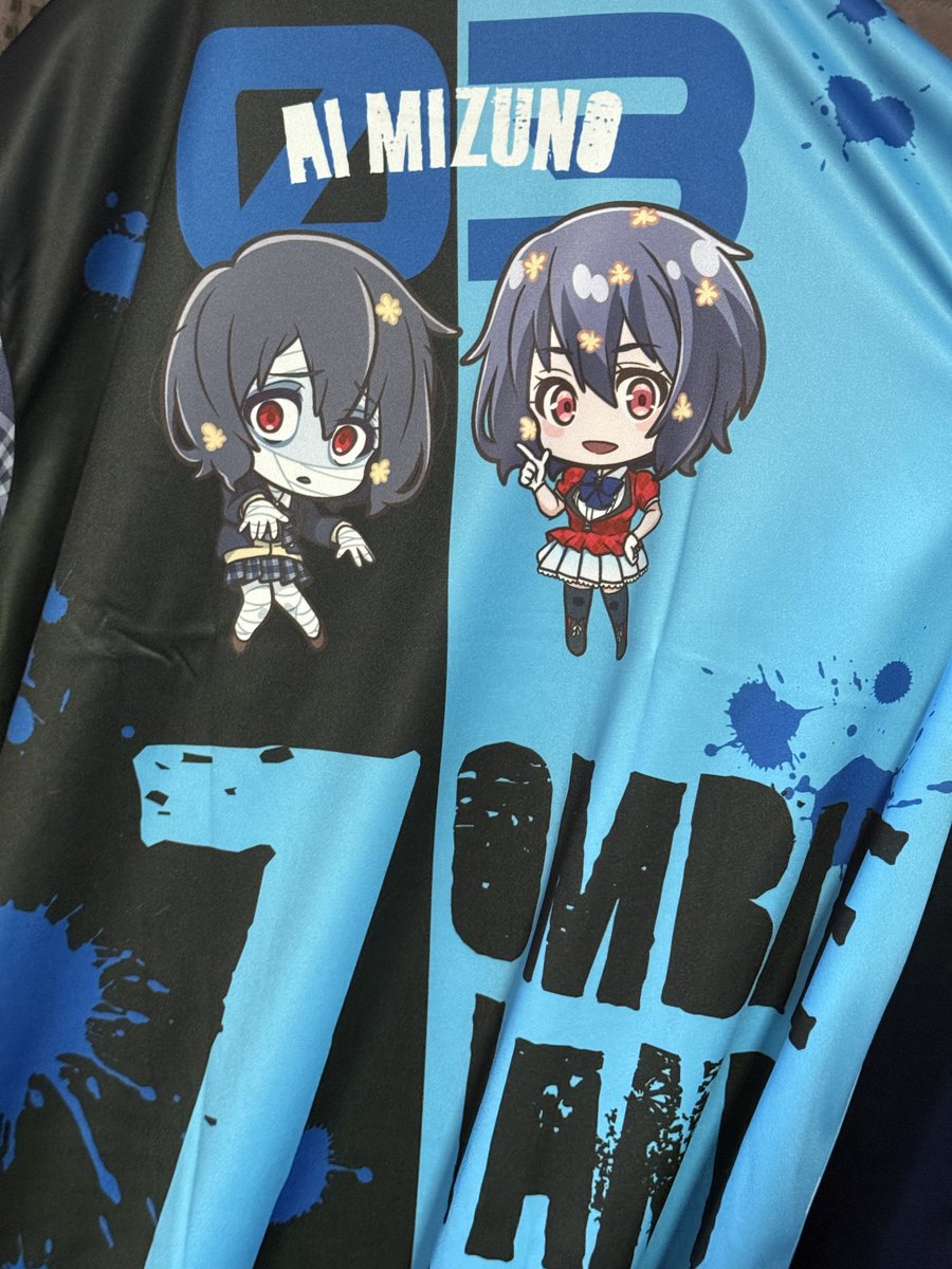 サミー商店に 、Pゾンビランドサガ 水野愛のフルグラフィックTシャツの