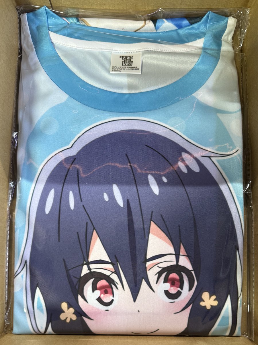 サミー商店に 、Pゾンビランドサガ 水野愛のフルグラフィックTシャツの