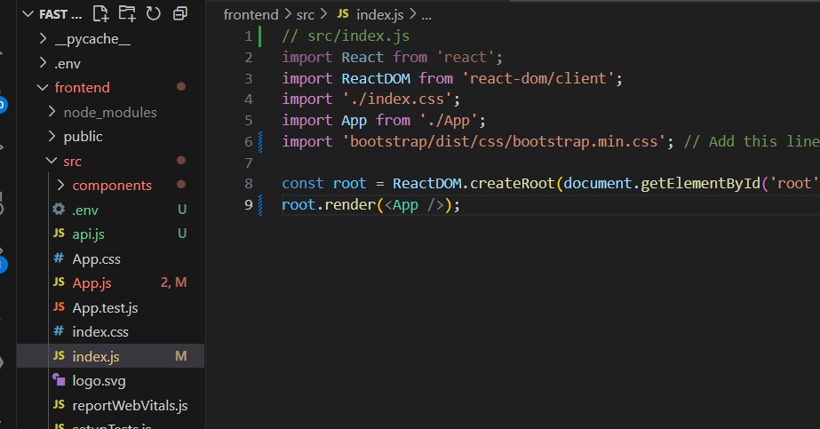 MasroofAmin's tweet image. I’ve just completed a full-stack CRUD application using FastAPI, React, and SQLAlchemy.

Implemented secure APIs, CORS middleware, modular routing, and a clean React UI for task management.
! 🚀

#FastAPI #React #FullStack #Python #WebDevelopment

github.com/masroofiju13/f…