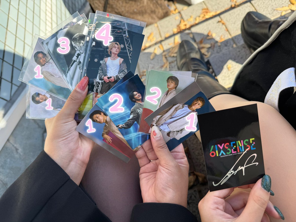 SaReoreoo's tweet photo. GENERATIONS ジェネ 交換

【譲】写真の物

【求】小森隼、佐野玲於、片寄涼太

本日三重での現地交換希望です。
よろしくお願いします。 https://t.co/zgayUMoBN8
