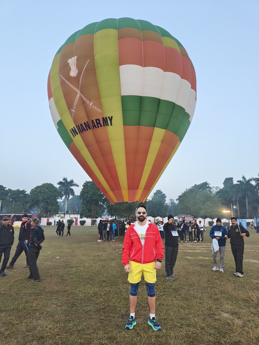 What an incredible experience running the Surya Half Marathon in Jabalpur! Grateful to the Indian Army for the flawless organization, electrifying energy, and unmatched discipline. Proud to have crossed that finish line stronger than ever! #SuryaHalfMarathon #JabalpurRun <a href="/adgpi/">ADG PI - INDIAN ARMY</a>