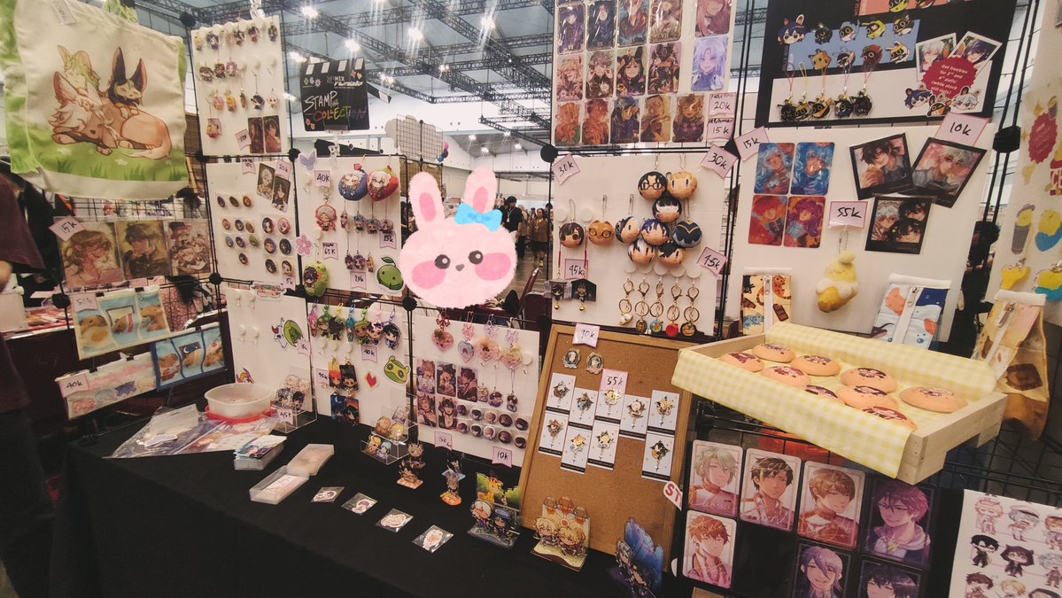 qrssant's tweet image. CF21 day 2 let&apos;s go!! 🌸✨
we are open! 
do visit D-55! 😊✨

let&apos;s have fun today!!