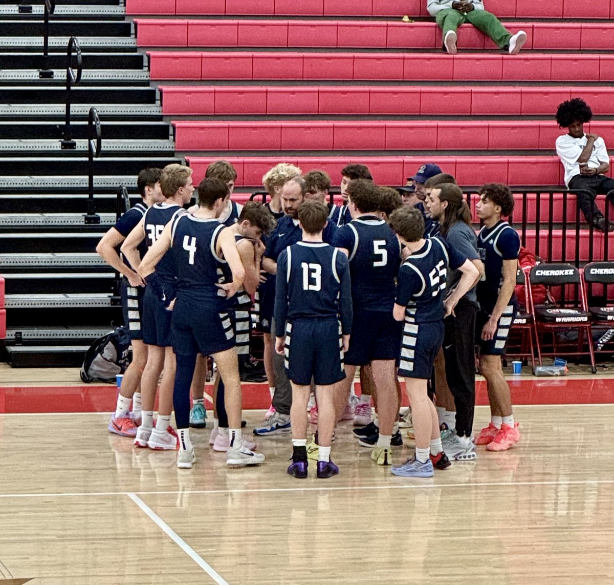 Battled a very physical, disciplined Walton team today and ultimately fell short! Great experience for our guys.

Up next we head to Allatoona on Tuesday. 

Official stats

<a href="/RogerWilson26/">Roger Wilson</a> - 12p, 4r, 5s
<a href="/ColeCBennett/">Cole Bennett</a> - 14p, 2a
<a href="/BrooksThrasher/">Brooks Thrasher</a> - 12p, 3a