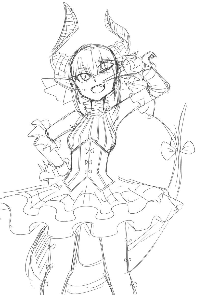 rkgk FGOのエリちゃん ピースしてる腕の所でアドバイスあれば是非✨