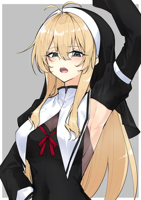 シスターマキの脇見せ