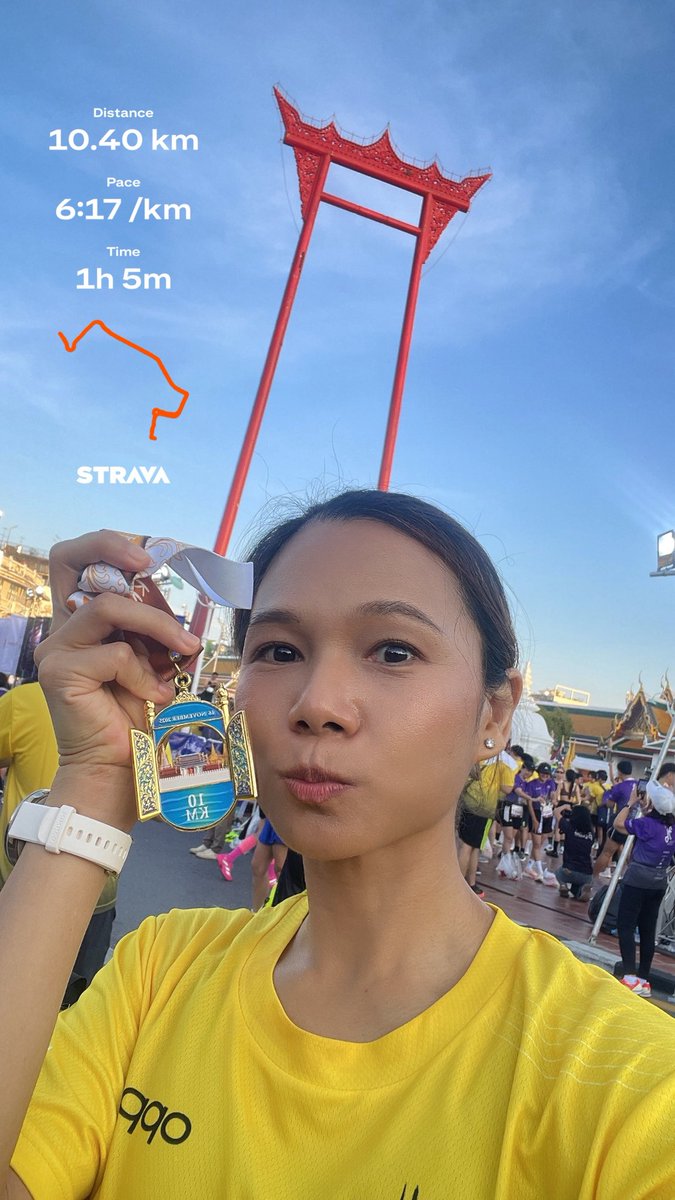 auang_mt's tweet photo. วันนี้ 10k. ครั้งแรก ลมแทบจับ 🤣🤣 https://t.co/XmomQyWO1z