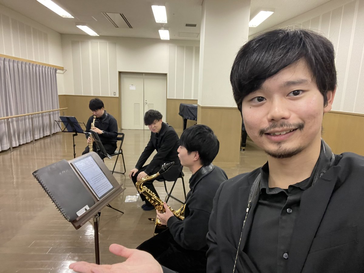 SaxCalces's tweet photo. 本日行われる地域ゆかりのコンサートいよいよ本番です🎷
聴きに来られる方は気をつけてお越しください☺️ https://t.co/wtgAswAXNE