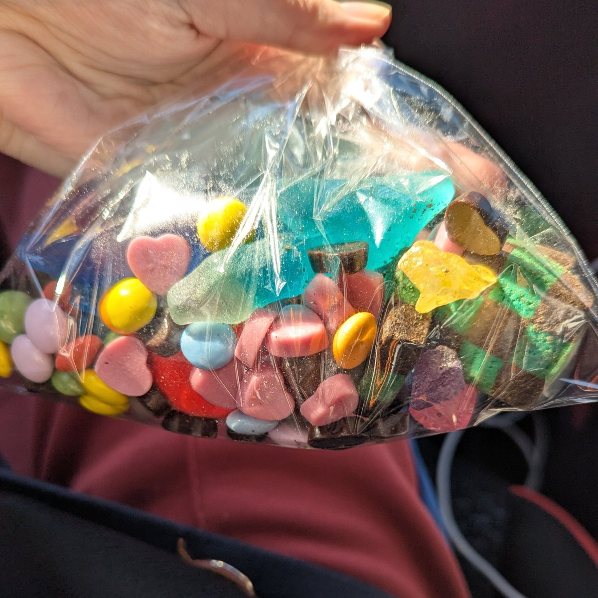 懐かしい量り売り