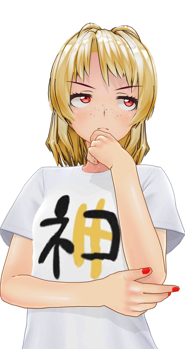 三白眼子ちゃん
#カスタムキャスト 