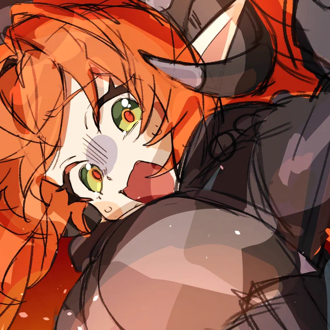 配信終わりました〜!見に来てくれた方ありがとう アンケの結果に則りオルペちゃん描くつもりが早く終わりすぎたのでシードも描いてました(?)
