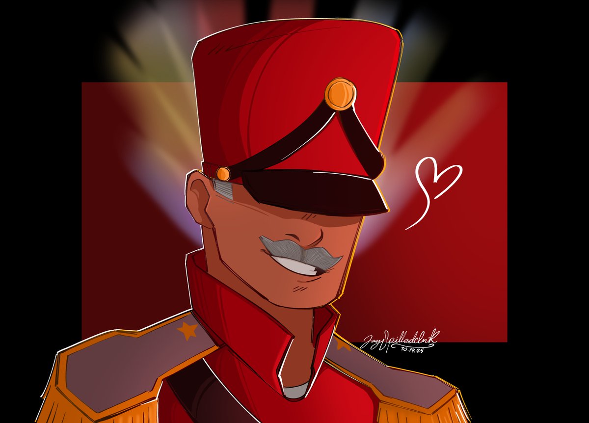 Soldier tf2 i drew a little bit ago for my boyfriend :) 
#tf2soldier