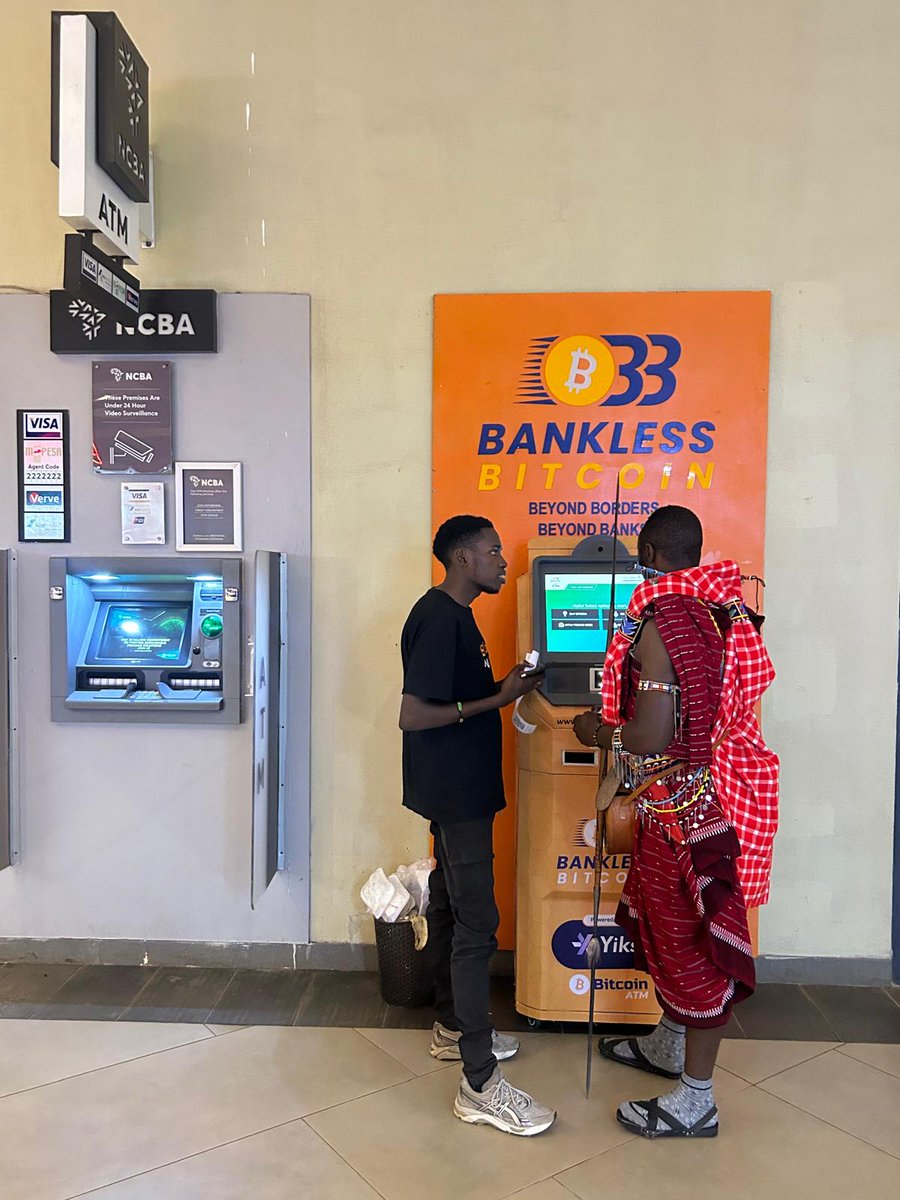 Try it Out Today | 🇰🇪 The Bitcoin ATM at @TwoRivers_KE Mall, Nairobi,  Kenya, in action https://t.co/3FWysyHTKs