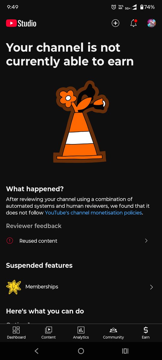 AliNaimali15's tweet photo. @YouTube @YouTubeCreators @TeamYouTube @YouTubeIndia This channel of mine is 6 years old and I stopped gaming. Now I want to start vlogging and I have this reset problem. I want to talk about it and how can I fix it? https://t.co/xQS8uAgU4A