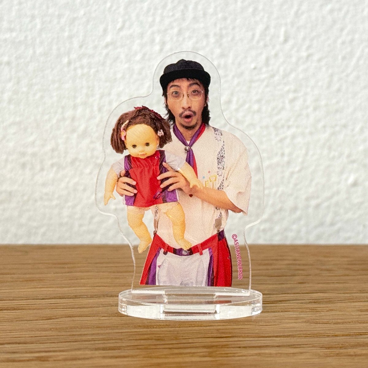 【 期間限定 】アシタノホラーショップ

「 田中俊行 ミニアクリルスタンド モののケVer 」

モノノケ Ver の田中俊行さん &amp; チャーミーのミニアクリルスタンド が発売中！
大好評のため、特別に少量だけ追加分をご用意できました✨
10個限定のご案内でしたが、皆さまにお届けできる数が増えました。