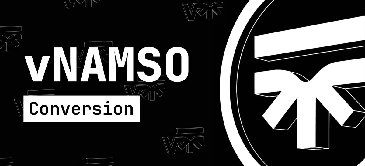 namsolabs's tweet image. SHARE → vNAMSO conversion is now live!

Go to your dashboard to get started.