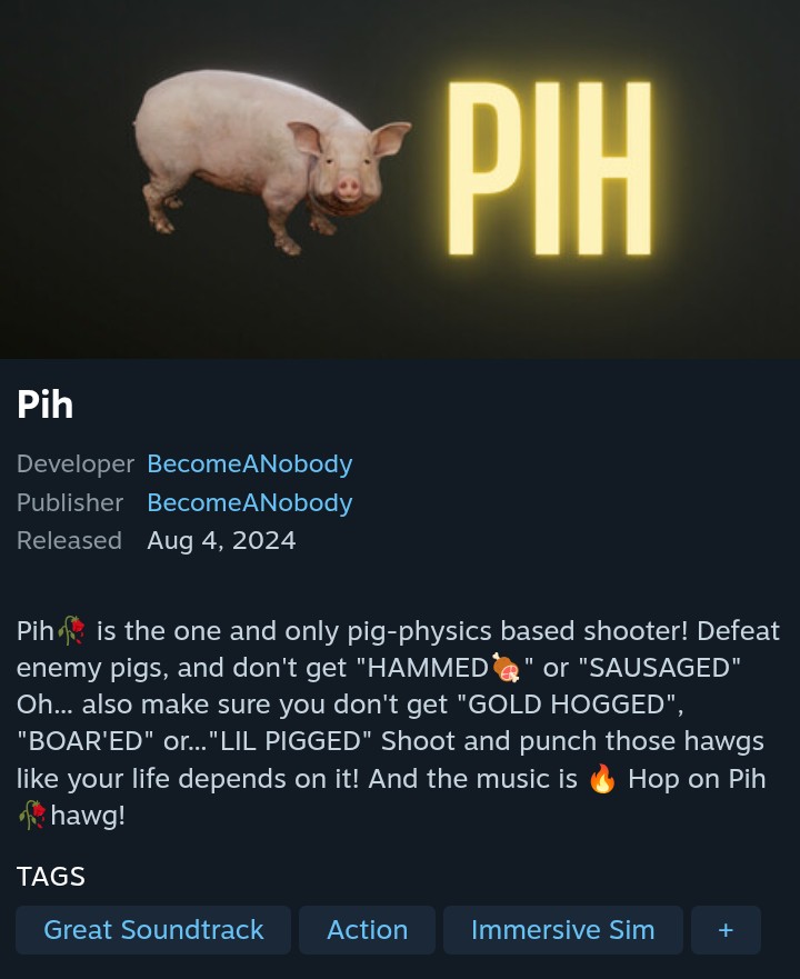 tagging your game with "great soundtrack" has to be one of, if not... the BEST things you could do as a developer.