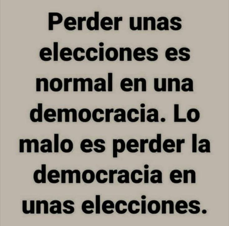🔴 Nos jugamos la democracia! 👇🏻