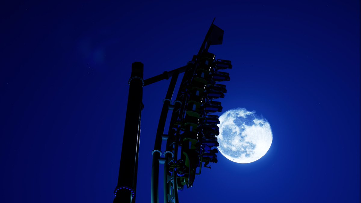 Got a new episode of #ElectricOcean releasing tomorrow morning at 8AM EST. Be sure to watch, as we have a special guest who’s done a really great job on our newest coaster/area of the park! #PlanetCoaster2