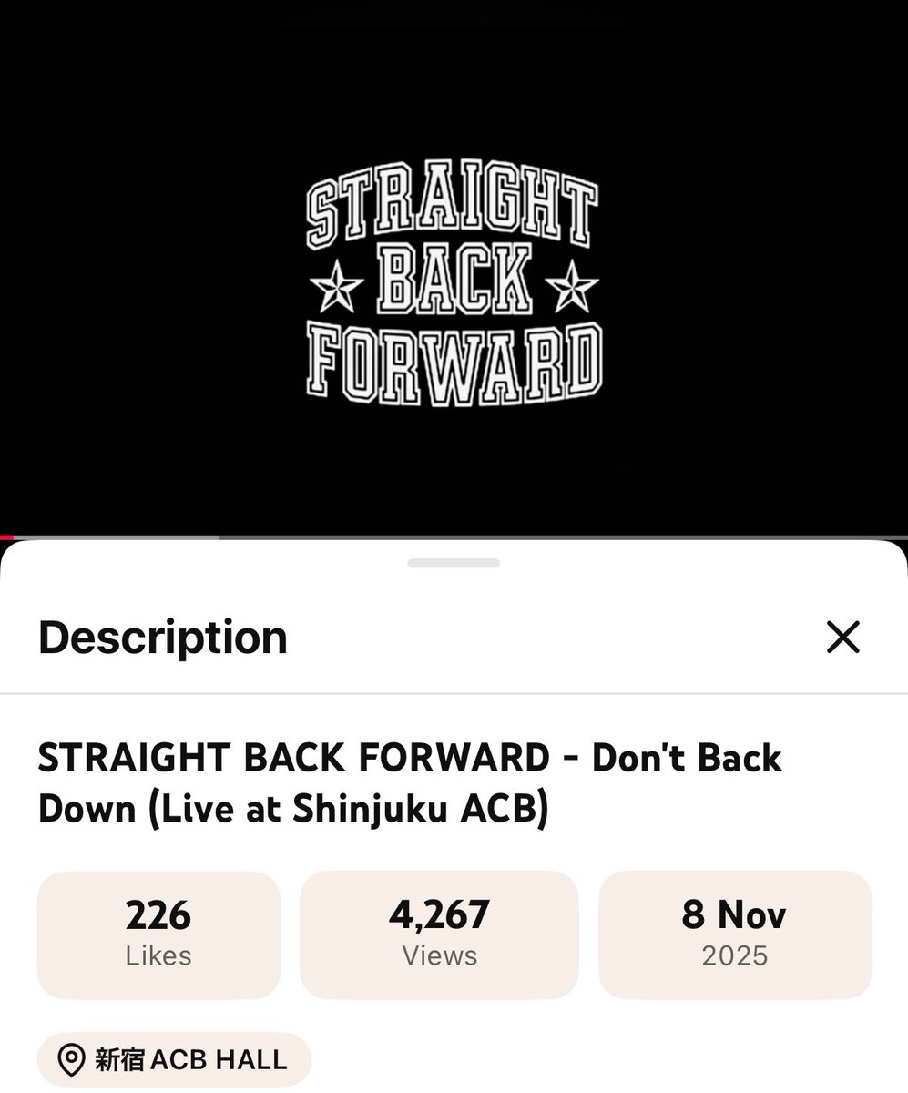 そろそろ5000回数
見てくれてありがとうございます
まだ見てない方ぜひ、こちら
コメントもぜひ📝

youtu.be/IUDHMI_XC48?si…