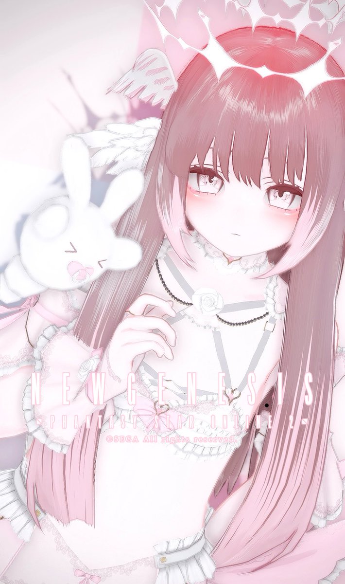 天使みならい🐰ᩚ
 #PSO2NGS_S︎S  #ma7ロゴ