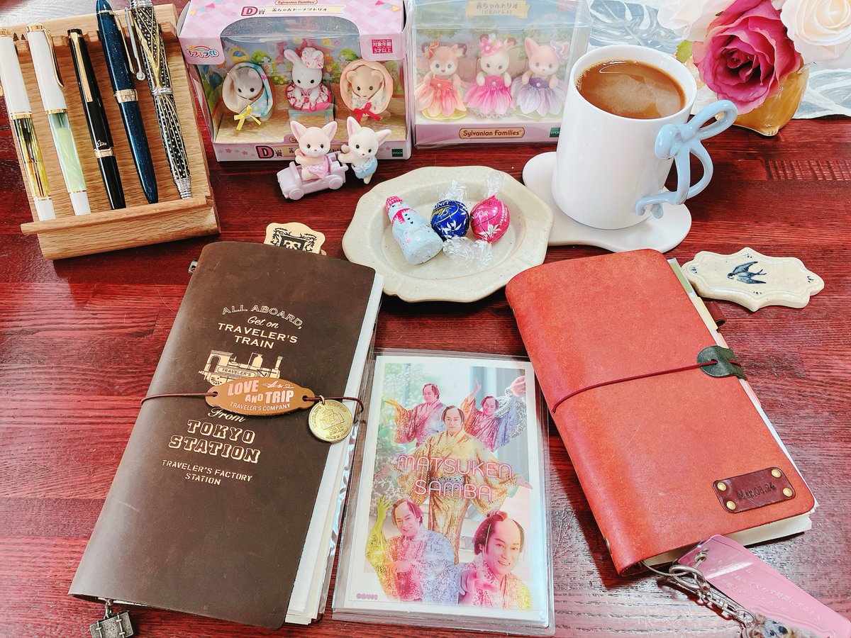 mk_t_log's tweet image. 手帳タイムします📔🩷🤎