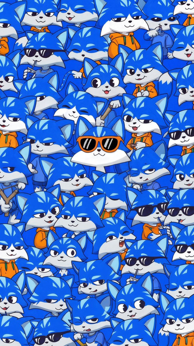 okx's tweet image. Will the real Toshi please stand up!
New wallpaper just dropped. 📱