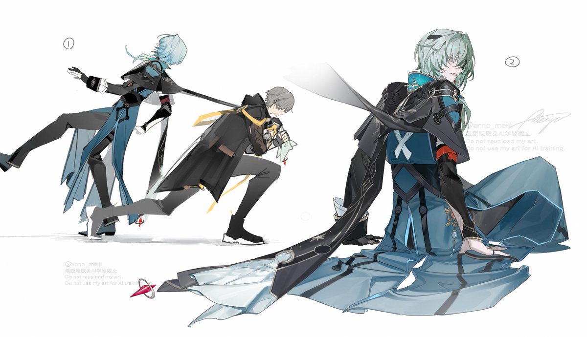 anno_meiji's tweet image. （1/2）
「登場初っ端から〇んでたし、処〇も自分でするし、すぐ石になろうとするし！！！；；」

#Anaxa