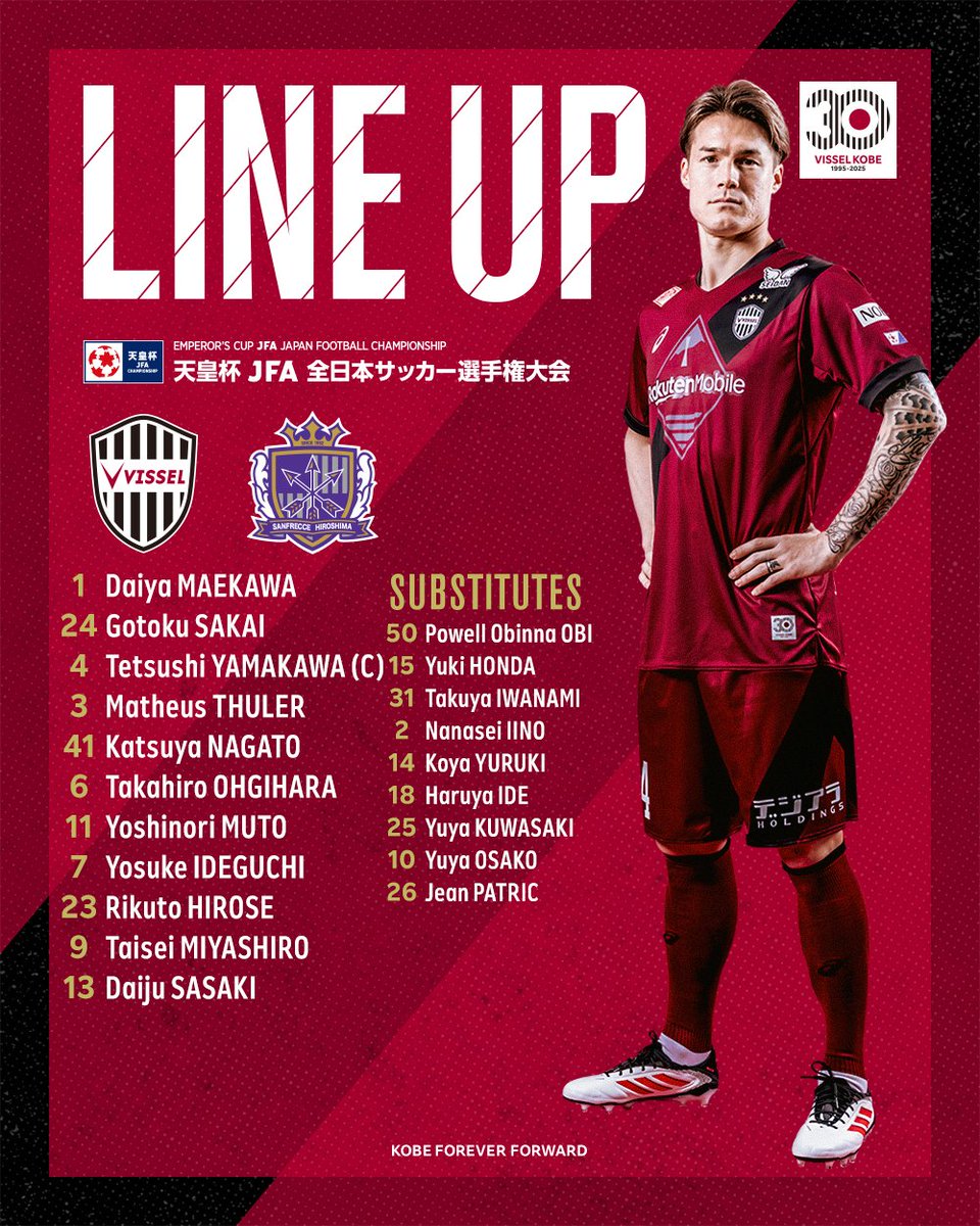 ヴィッセル神戸 FULLTIME] FC MACHIDA ZELVIA 3-1 VISSEL KOBE 1-0 SHOTA FUJIO(6') 2