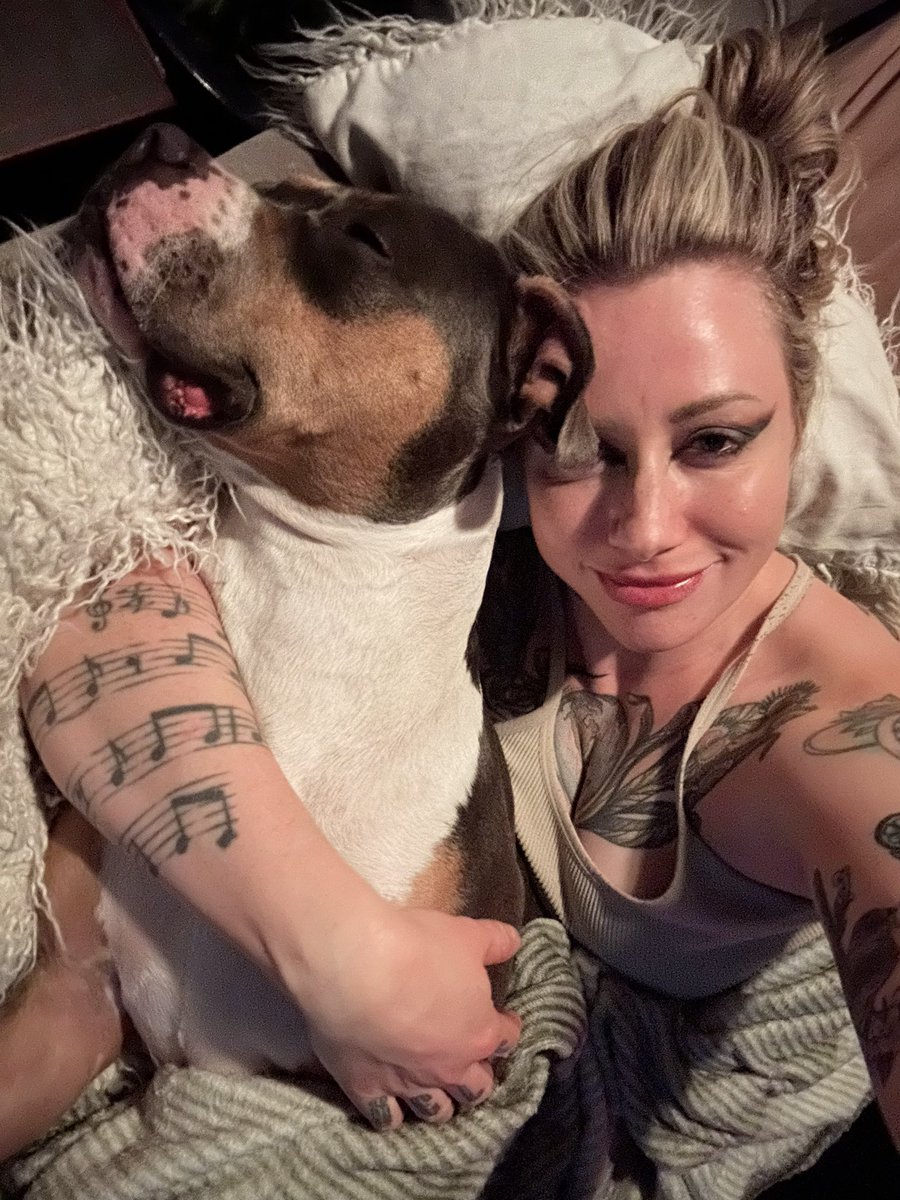 Today a client tried to pressure me into something I didn’t want to do and Ripley started barking from the living room because she could feel my energy. Good girl.