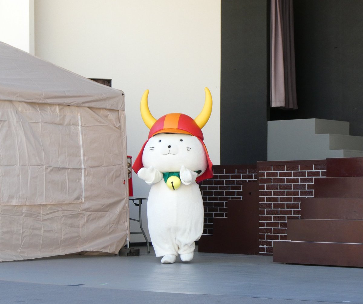 ひらかたパークに登場✨ ひこにゃん❤️😍 シノビー、今日はひこにゃん