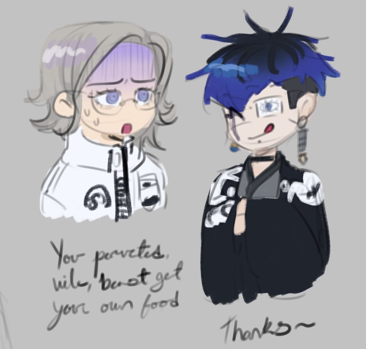 Eigamu from pocky day! Coloring's fun